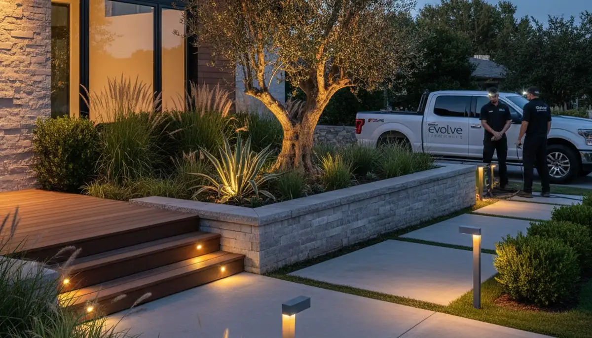 Landscape lighting in Escondido, CA for improved curb appeal and outdoor security
