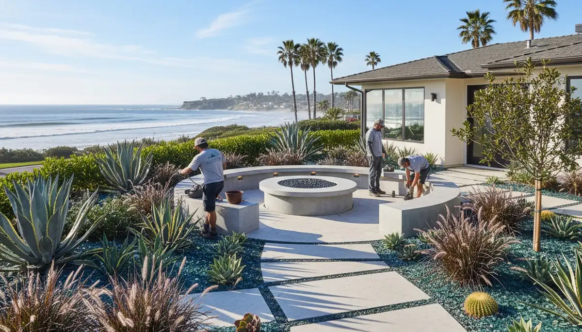 Landscaping service in Escondido, CA for residential and commercial property maintenance