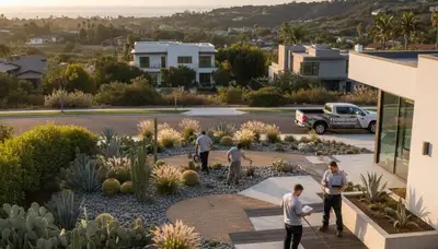Landscaping services in Escondido, CA for residential and commercial properties