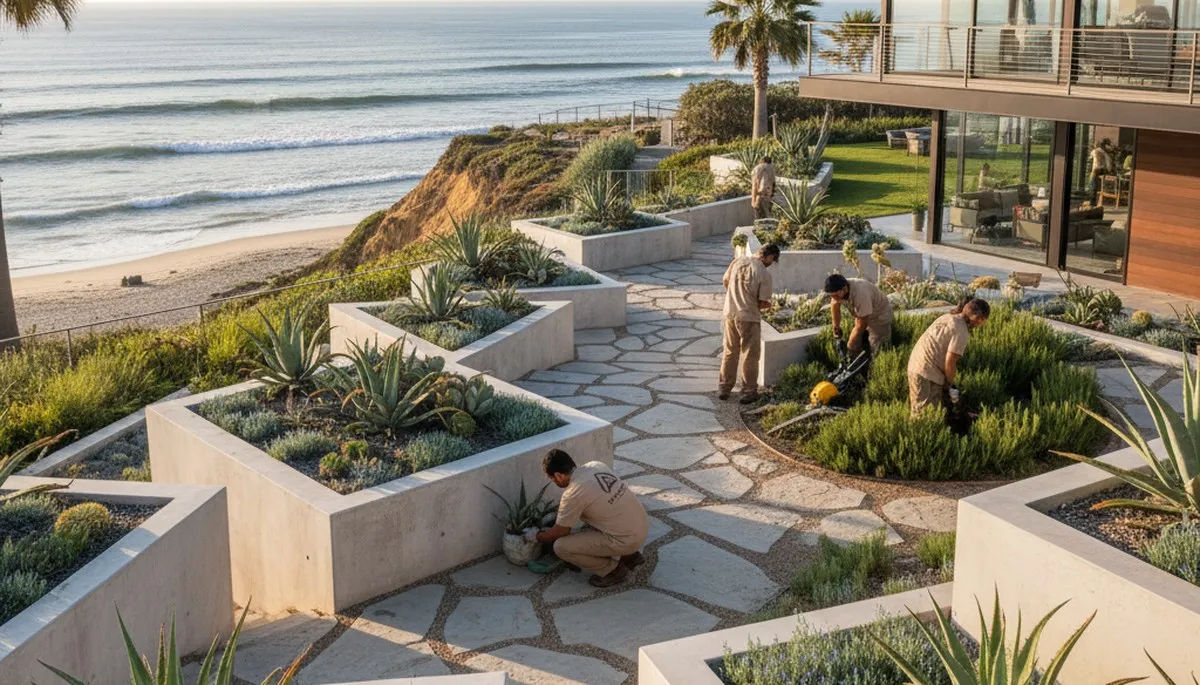 Landscaping services in Escondido, CA for residential and commercial properties