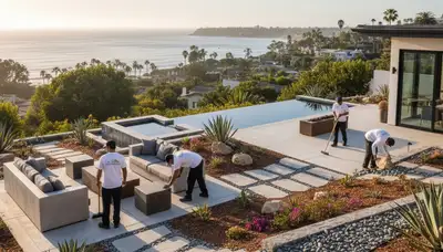 Landscaping services in Escondido, CA for residential and commercial outdoor maintenance