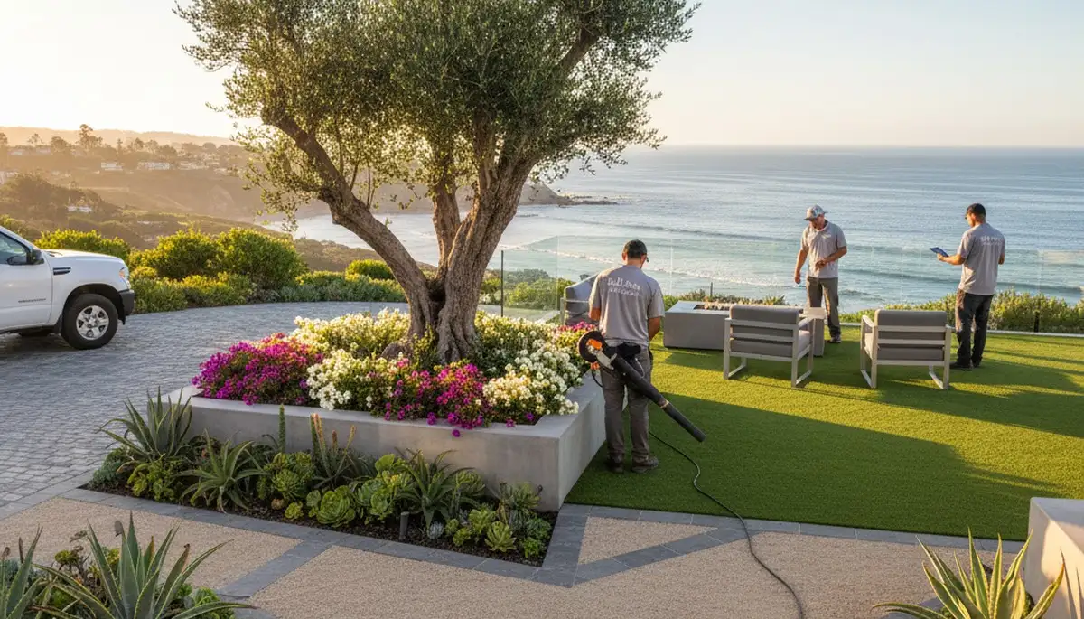 Landscaping services in Escondido, CA for residential yards and outdoor property maintenance