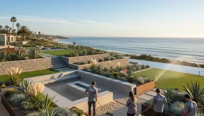 Landscaping services in Escondido, CA for residential yard design and maintenance