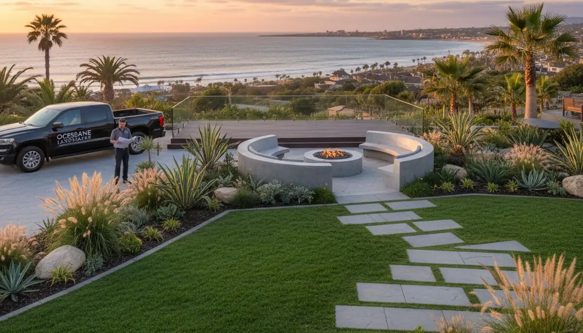 Escondido, CA landscaping service for residential lawn care and garden maintenance