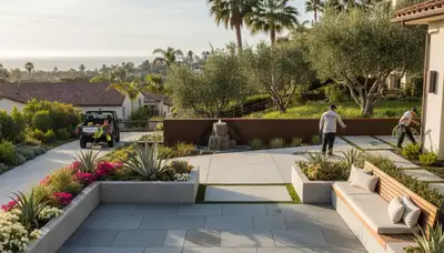Landscaping services in Escondido, CA for lawn care, planting, and outdoor maintenance